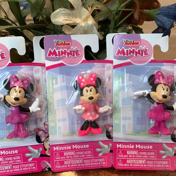 Disney Junior Minnie Mouse Figure Cake Topper Minniemouse Decoration Toy figure - Picture 4 of 4